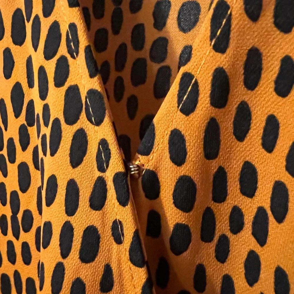 J. CREW Leopard Print Wrap Dress, size 10